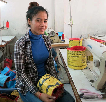 talis upcycle fabrication sac